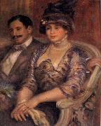 Pierre Renoir M and Mme Bernheim de Villers Sweden oil painting artist
